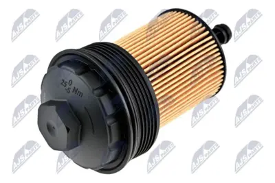 NTY Calotta Carter Filtro Olio per Alfa Romeo Giulia 952 15- e Stelvio 949 17