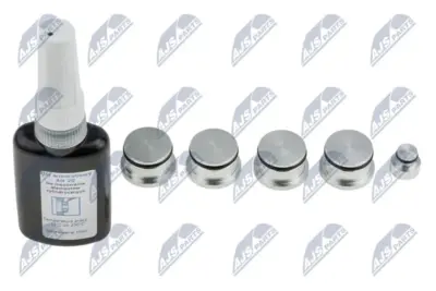 NTY Clip Coperchio del Collettore D'aspirazione + Colla per Opel Astra H
