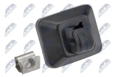 NTY Clip Visiera Parasole Nera Sinistra e Destra per Audi A1 A3 A4 A5 Q2 Q3 Q5