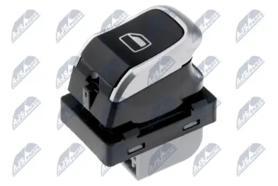 NTY Interruttore Alzacristallo Cromato per Audi A1 A6 A7 A8 Q3 (2011-)