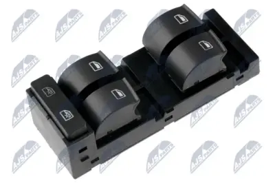 NTY Interruttore di Controllo Vetro per Audi A3 1996-, A6 1997-, Allroad 2000
