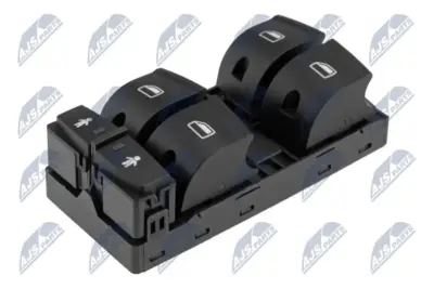 NTY Interruttore di Controllo Vetro per Audi A6 2005-, Q7 2007