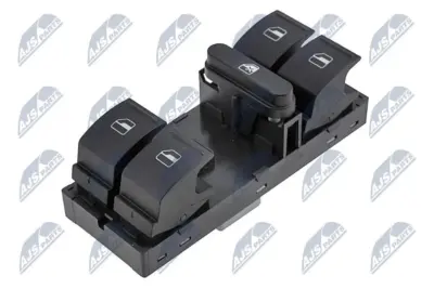 NTY Interruttore di Controllo Vetro per VW Golf V 2003- e Passat B6 2005