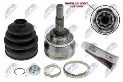 NTY Kit Giunti Semiasse Esterno per Renault Megane I 1.8,2.0 96-03, Scenic