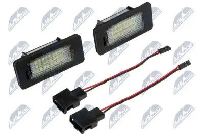 NTY Luce Targa LED per Audi A1 A3 A4 A5 A6 A7 Q3 Q5 VW Golf Passat Jetta