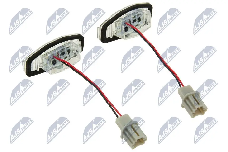 NTY Luce Targa LED per Honda Accord Berlina 2002-, Civic 2000-, 2006