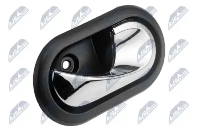 NTY Maniglia Porta Interna Cromata Destra per Dacia Dokker Duster Lodgy Logan