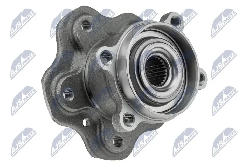 NTY Mozzo Ruota Posteriore con Cuscinetti per Nissan Qashqai 4WD 13- e Renault