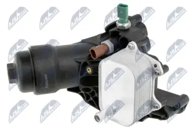NTY Radiatore Olio con Filtro per Audi A4 A5 A6 Q5 2.0TDI (2007-)