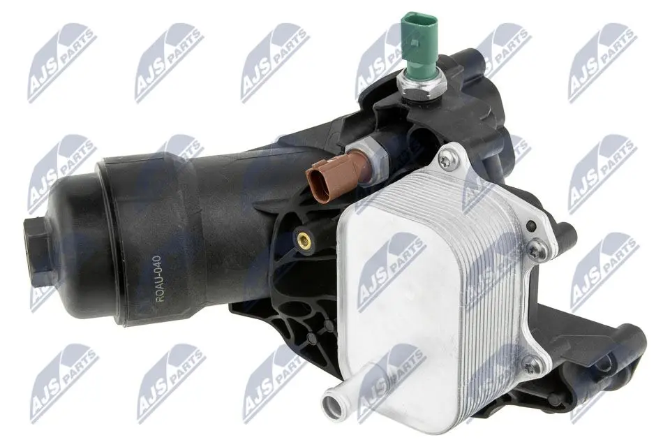 NTY Radiatore Olio con Filtro per Audi A4 A5 A6 Q5 2.0TDI (2007-)