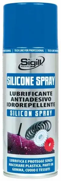 Olio lubrificante antiruggine silicone spray protettivo 400 ml