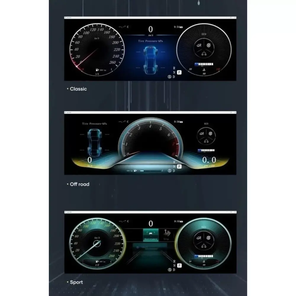 Orologi Digitali Elettronici per Mercedes GLE 2016-2019