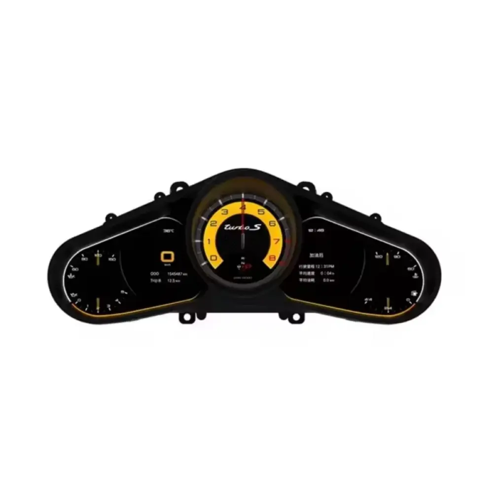 Orologio Digitale Cruscotto 12,3 Pollici per Porsche Cayenne 2017+