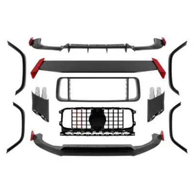 Pacchetto Carbon B Design per Mercedes Classe G W464 dal 2018 con Paraurti
