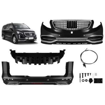 Pacchetto Maybach Paraurti Anteriore Posteriore per Mercedes Classe V W447