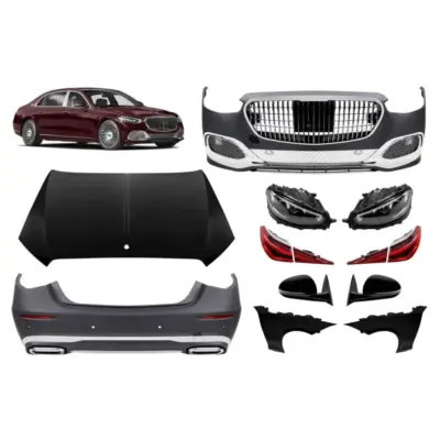 Pacchetto Maybach per Mercedes Classe S W221 2005-2013 Conversione W223 Post