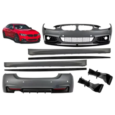 Pacchetto Paraurti Sportivo M Performance Design per BMW Serie 4 F32 dal 2013