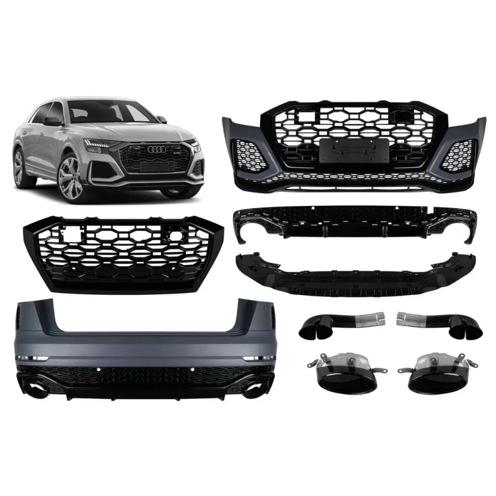 Pacchetto RSQ8 Paraurti Sportivo per Audi Q8 dal 2018
