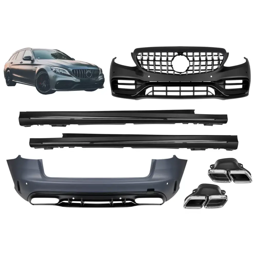 Pacchetto Tuning Design a Type 63 LCI Paraurti Anteriore Mercedes Classe C S205