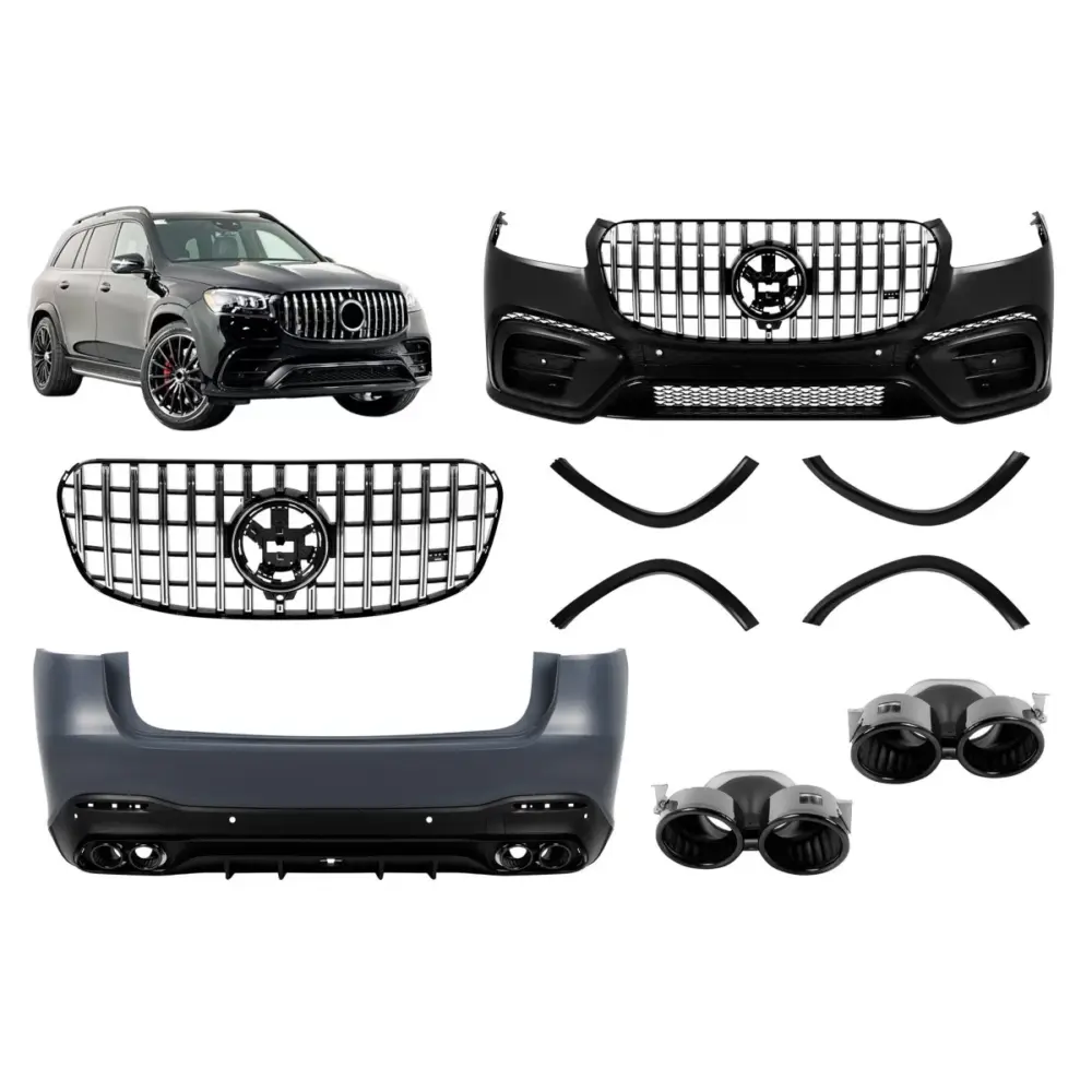 Pacchetto Tuning Design Line Nero per Mercedes GLS X167 2020-2023