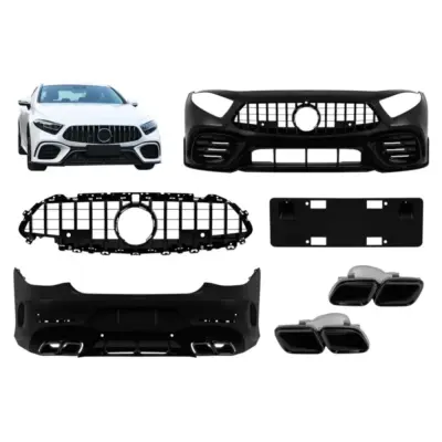 Pacchetto Tuning Tipo 63 con Elementi Neri per Mercedes CLS C257 2019-2021