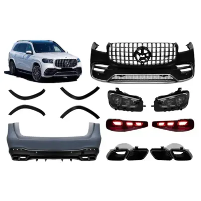 Pacchetto Tuning Tipo 63 Paraurti Sportivi per Mercedes GLS X167 2020-2023