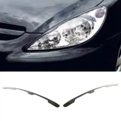 Palpebre Fari Anteriori 2 Pezzi per Peugeot 307 01-05