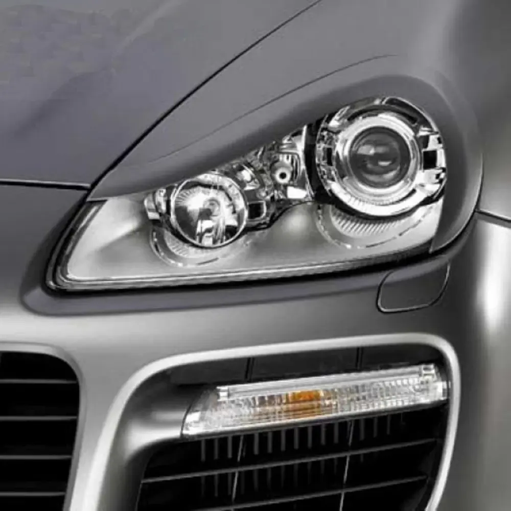 Palpebre Fari Anteriori 2 Pezzi per Porsche Cayenne 1 Facelift 07-10