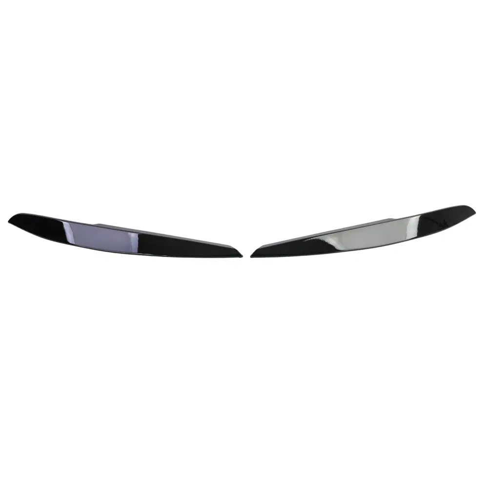 Palpebre Fari Nero Lucido per Volkswagen Polo 6R 6C 09-17