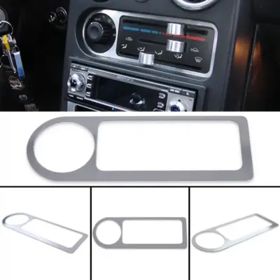 Pannello Controllo Ventilatore Riscaldamento Acciaio Inox per Mazda MX5 Na 89-98