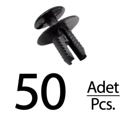 Parafango Clips - 50 Pezzi per Mercedes Classe E W210, W123