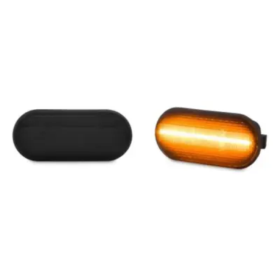 Parafango con Indicatori Laterali LED Fumé 2 Pezzi per VW Golf Vento Bora