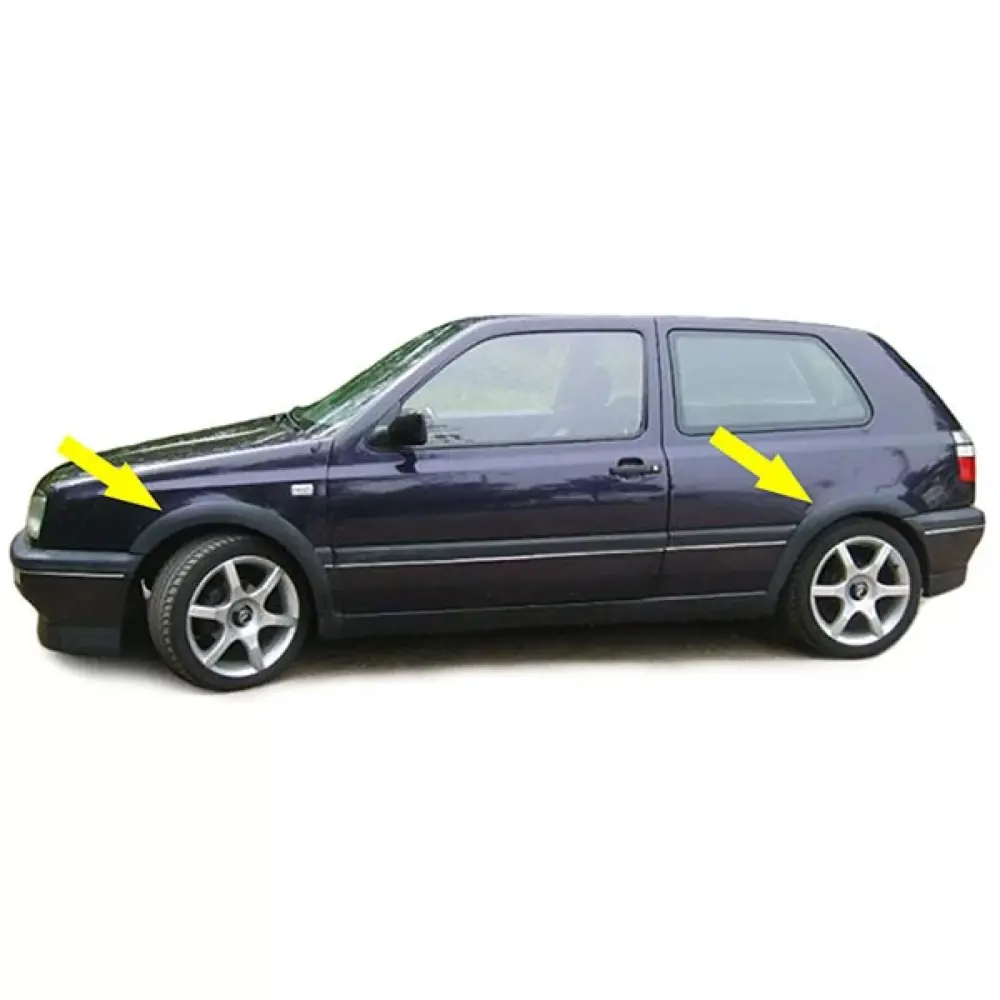 Parafango Estensione Passaruota Plastica Posteriore Volkswagen Golf 3 91-97