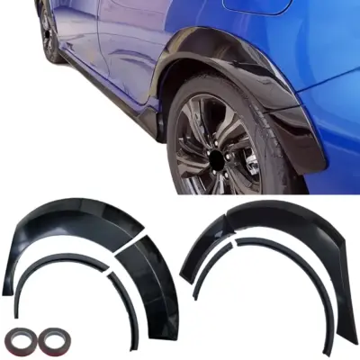 Parafango Estensione Posteriore Set per Honda Civic Fc 2016-2020 Berlina