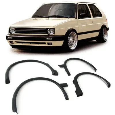 Parafango in Plastica Allargato per Volkswagen Golf 2 (1987-1991)