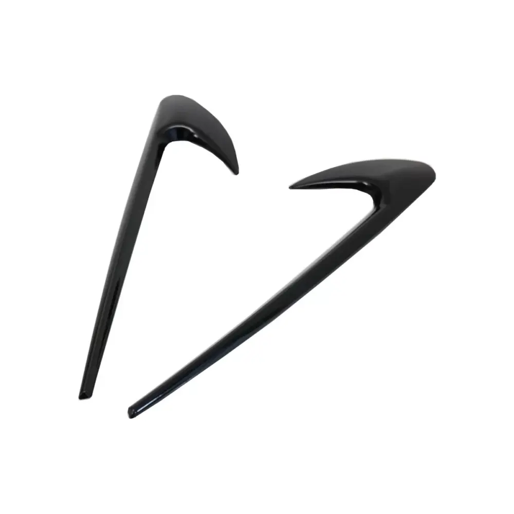 Parafango Laterale con Prese Aria Nero Lucido per Mercedes Classe C W205 S205