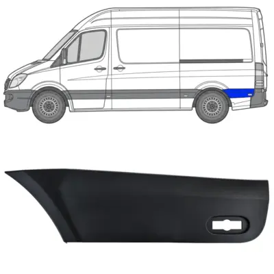 Parafango Posteriore Sinistro per Mercedes Sprinter 906 06-14 L2