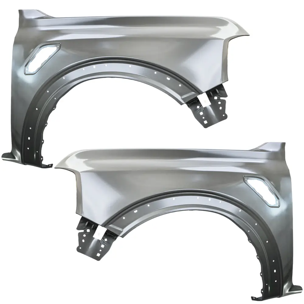 Parafango Set Anteriore Destro e Sinistro in Metallo per Ford Ranger T9 Raptor