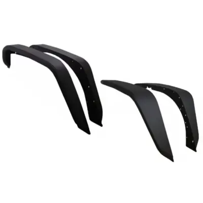 Parafango Tubolare Piatto Acciaio per Jeep Wrangler Rubicon Jk 2007-2017