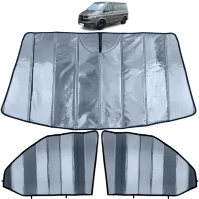 Parasole 3 Pezzi per Volkswagen Bus Transporter T6.1 (Furgone) dal 2019