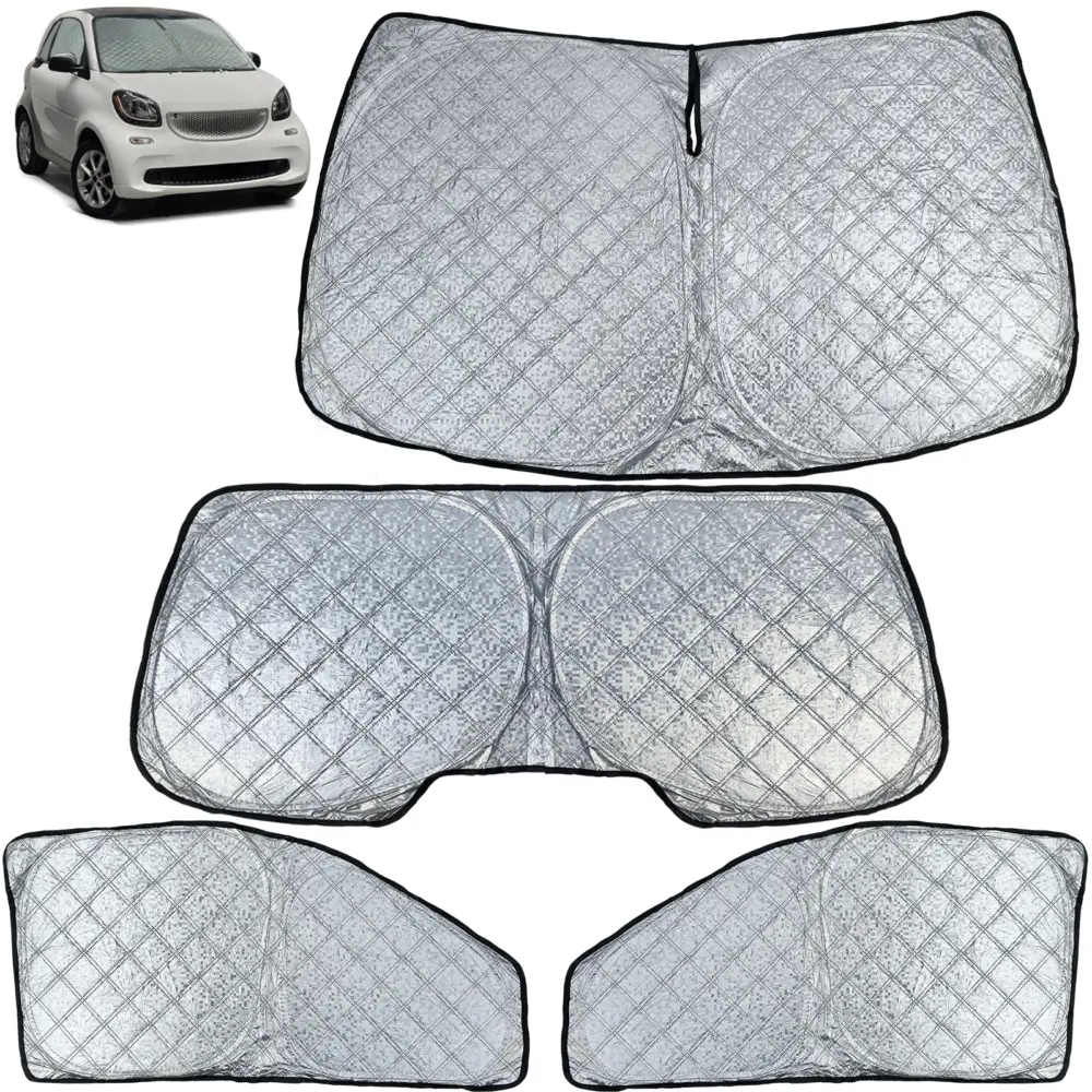 Parasole 4 Pezzi per Smart ForTwo 453 (2014-2024) con Finitura Termica