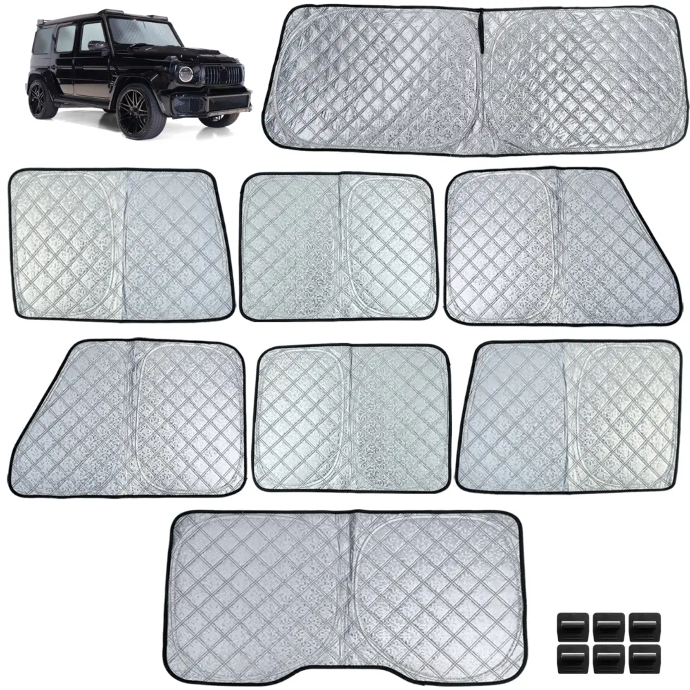 Parasole 8 Pezzi per Mercedes Classe G W463 2018-2024, Protezione Solare