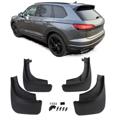 Paraspruzzi Anteriori e Posteriori Neri per Volkswagen Touareg CR dal 18 R-line