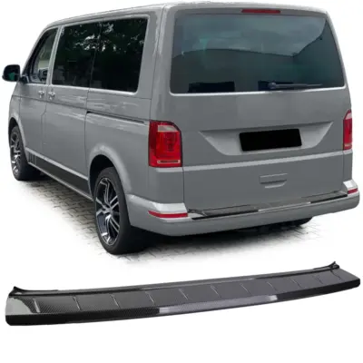Paraspruzzi Effetto Carbonio per Volkswagen Bus T5 T6 con Portellone