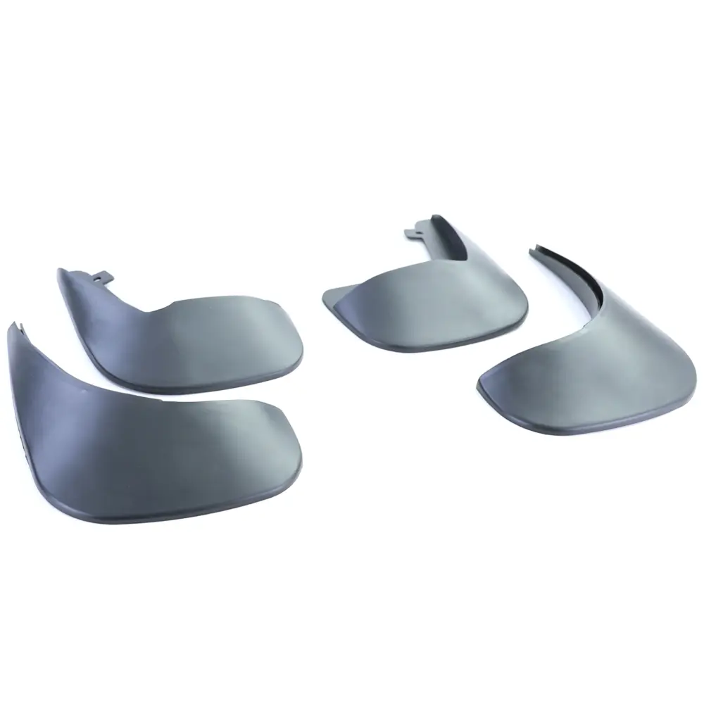 Paraspruzzi Set Anteriore e Posteriore Neri per Volkswagen Passat B5 3BG 00-05