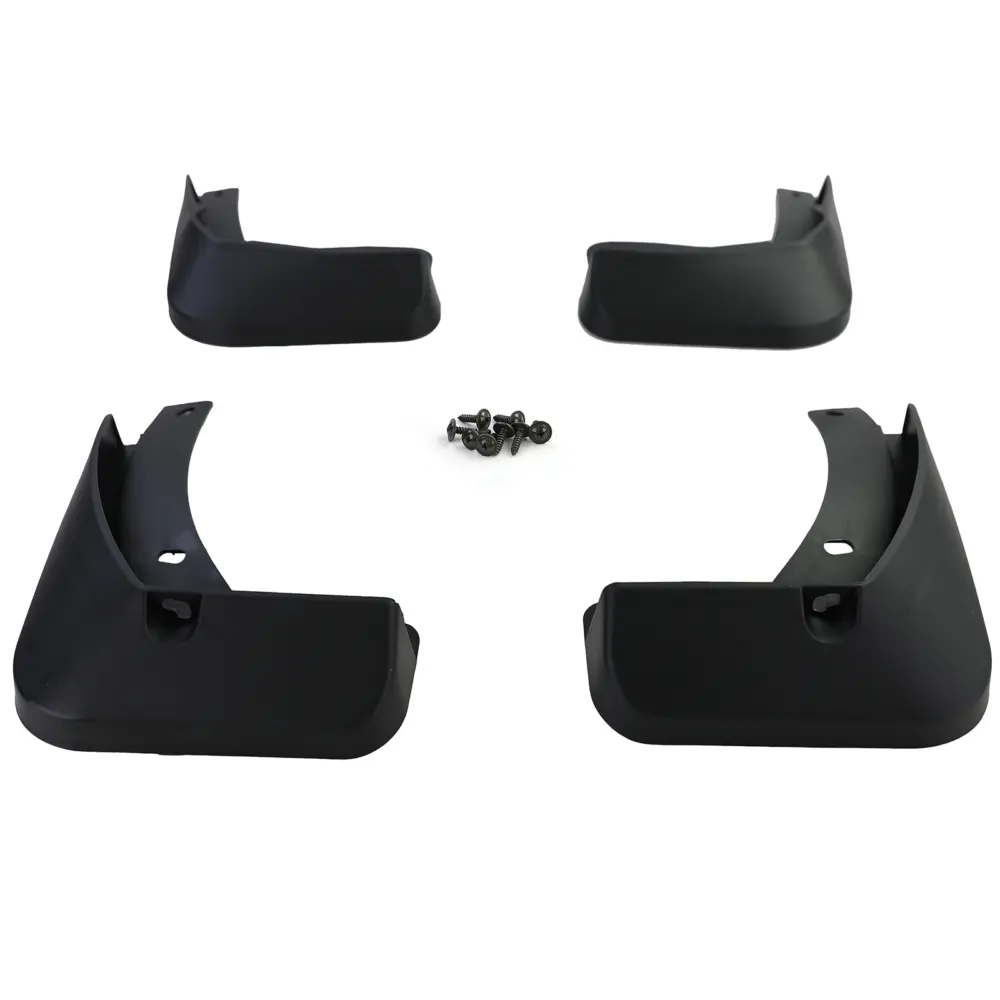 Paraspruzzi Set Anteriore e Posteriore Nero per Volkswagen Golf 7 2012-2017