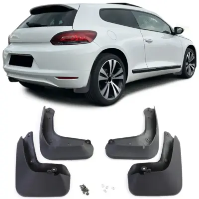 Paraspruzzi Set Premium Anteriore e Posteriore per Volkswagen Scirocco III