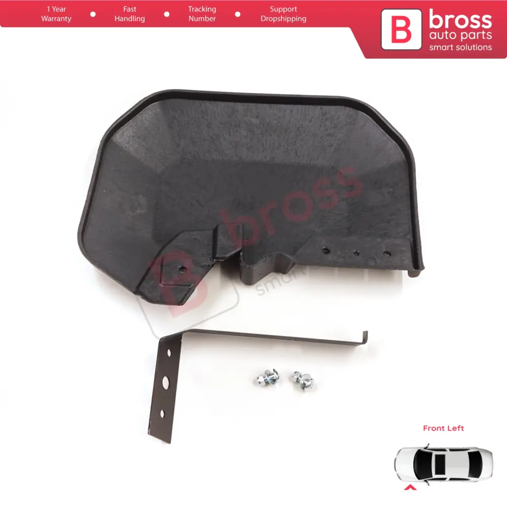 Paraspruzzo Anteriore Sinistro per Ford Transit MK8 T18 V363 dal 2013