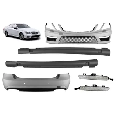 Paraurti Anteriore a Design E63 per Mercedes Classe E W212 2009-2014