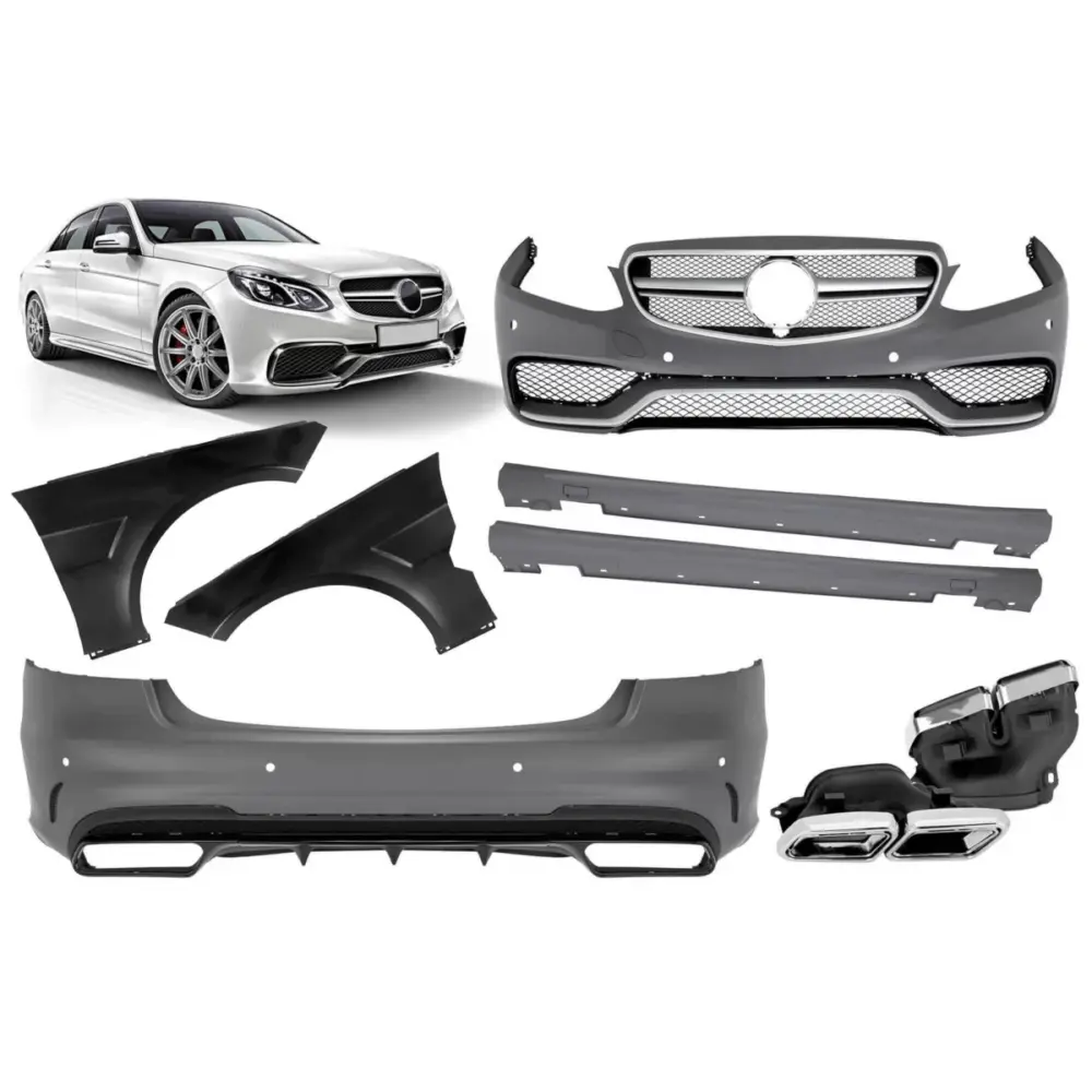 Paraurti Anteriore a Design E63 per Mercedes Classe E W212 2014-2016